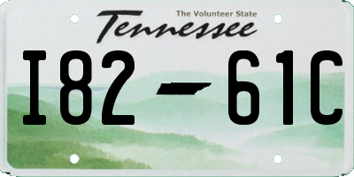 TN license plate I8261C