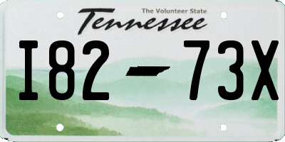 TN license plate I8273X