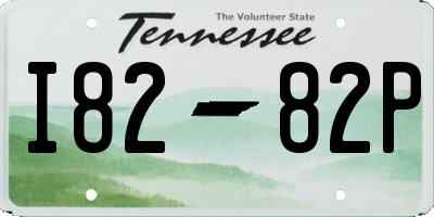 TN license plate I8282P