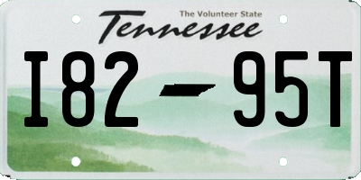 TN license plate I8295T