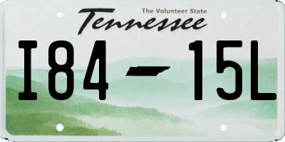 TN license plate I8415L