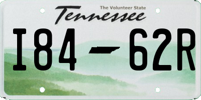 TN license plate I8462R