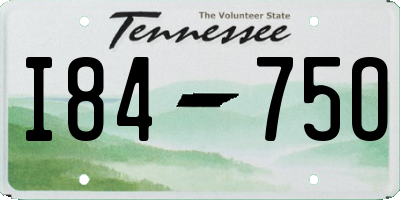 TN license plate I8475O