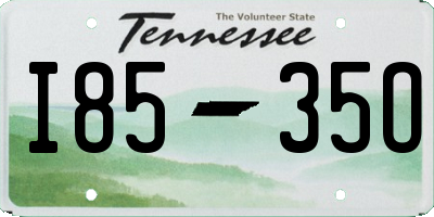 TN license plate I8535O