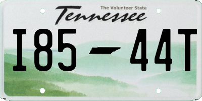 TN license plate I8544T