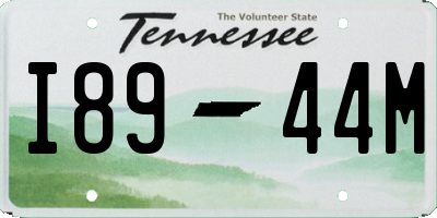 TN license plate I8944M