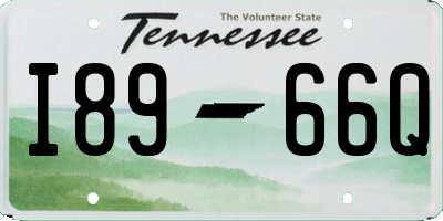 TN license plate I8966Q