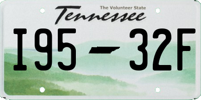 TN license plate I9532F