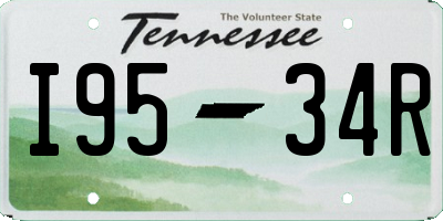 TN license plate I9534R