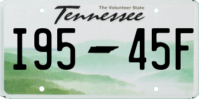 TN license plate I9545F