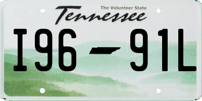 TN license plate I9691L