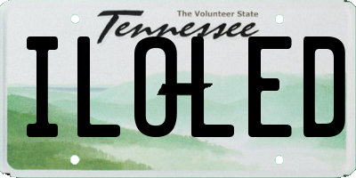 TN license plate ILOLED