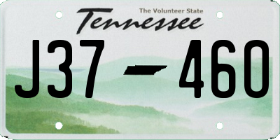 TN license plate J3746O