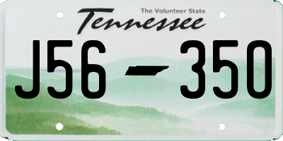 TN license plate J5635O