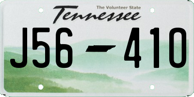 TN license plate J5641O