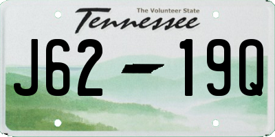 TN license plate J6219Q