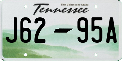TN license plate J6295A