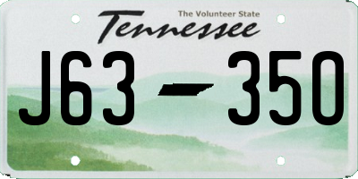 TN license plate J6335O