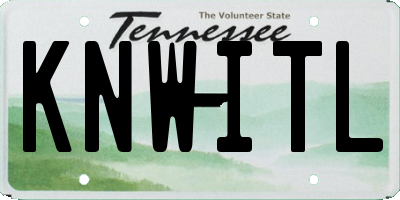 TN license plate KNWITL