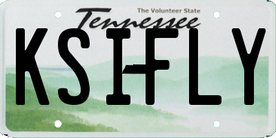 TN license plate KSIFLY