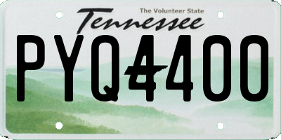 TN license plate PYQ4400