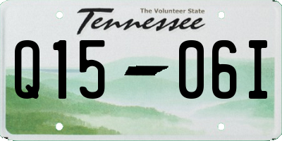 TN license plate Q1506I