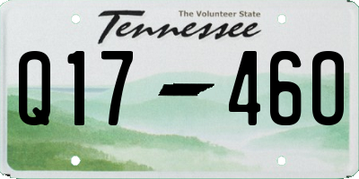 TN license plate Q1746O