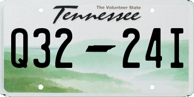 TN license plate Q3224I