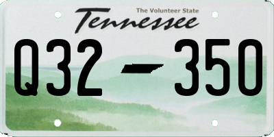 TN license plate Q3235O