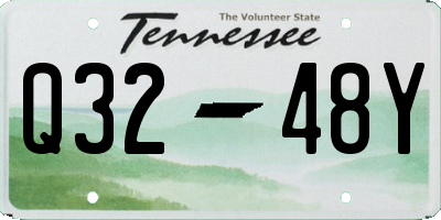 TN license plate Q3248Y