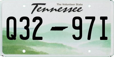 TN license plate Q3297I