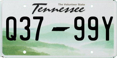 TN license plate Q3799Y