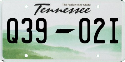 TN license plate Q3902I