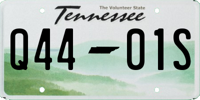 TN license plate Q4401S