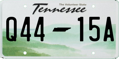TN license plate Q4415A