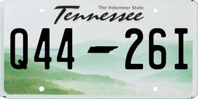 TN license plate Q4426I