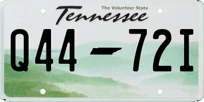 TN license plate Q4472I