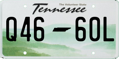 TN license plate Q4660L