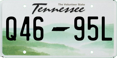 TN license plate Q4695L