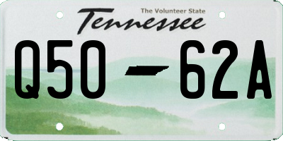 TN license plate Q5062A
