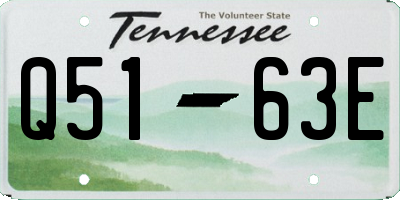 TN license plate Q5163E