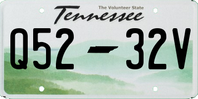 TN license plate Q5232V