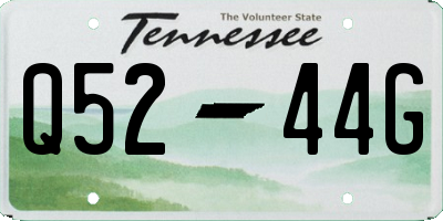 TN license plate Q5244G