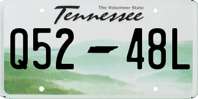 TN license plate Q5248L