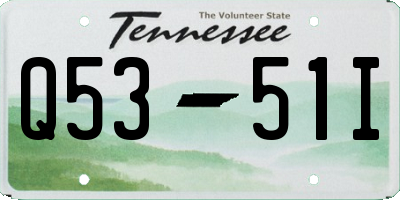 TN license plate Q5351I