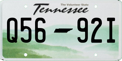 TN license plate Q5692I