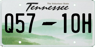 TN license plate Q5710H