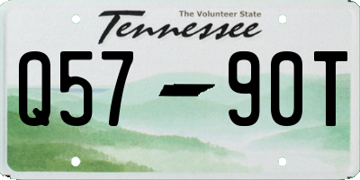 TN license plate Q5790T