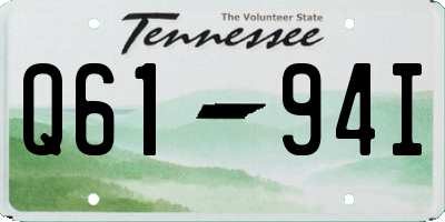 TN license plate Q6194I