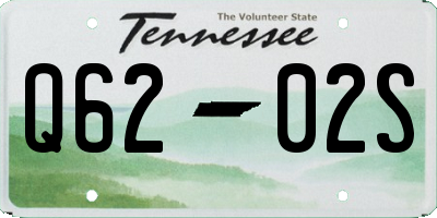 TN license plate Q6202S